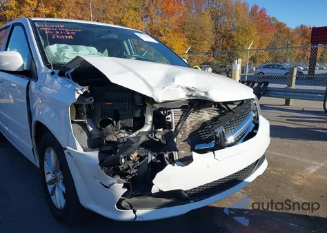 2016 Dodge Grand Caravan Sxt из США, поврежденный, VIN 2C4RDGCG0GR131216